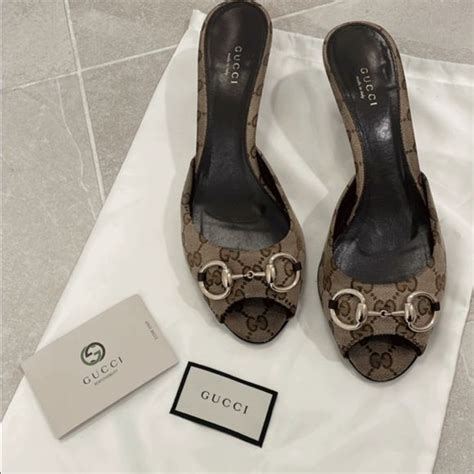 gucci kitten heels dupe|Gucci bamboo heels.